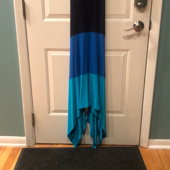 Stunning CALVIN KLEIN ASYMMETRICAL SUMMER DRESS - Picture 3 of 7